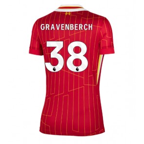 Liverpool Ryan Gravenberch #38 Dámské Domácí Dres 2024-25 Krátký Rukáv